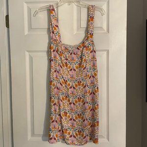 Free People adjustable strap floral sundress.  Size Medium